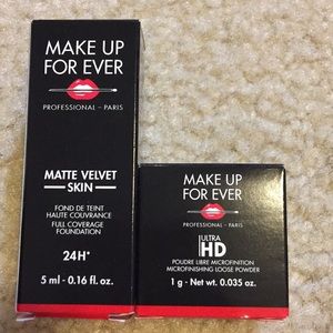 Makeup - Make Up Forever Foundation and Loose Powder Makeup - Make Up Forever Foundation and Loose Powder